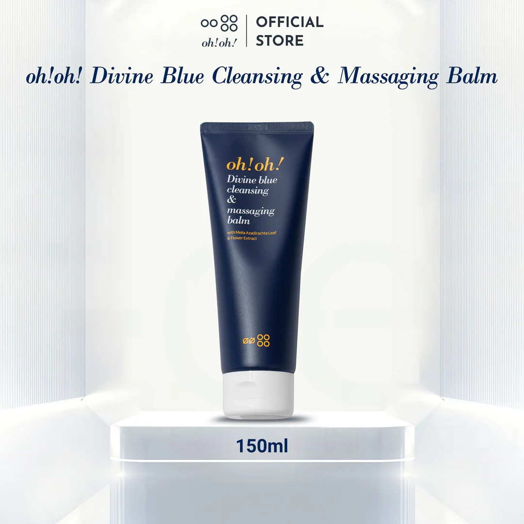 oh!oh! Divine Blue Cleansing & Massaging Balm  - Sáp Tẩy Trang Làm Sạch Sâu, Trẻ Hóa Da