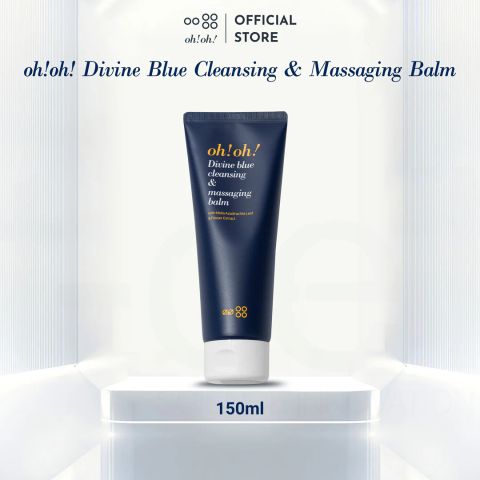 oh!oh! Divine Blue Cleansing & Massaging Balm  - Sáp Tẩy Trang Làm Sạch Sâu, Trẻ Hóa Da