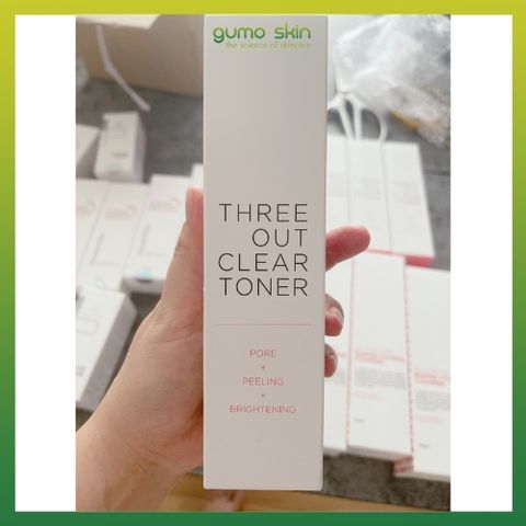 GOODNDOC THREE OUT CLEAR TONER - Nước hoa hồng GoodnDoc Three Out Clear làm dịu da