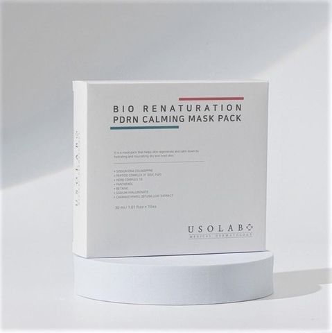 Mặt Nạ Tái Tạo Da Usolab Bio Renaturation PDRN Calming Mask Pack