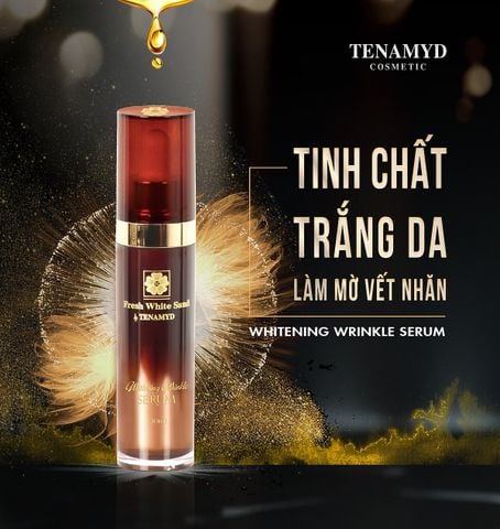 Tinh chất trắng da làm mờ vết nhăn Whitening Wrinkle Serum Tenamyd