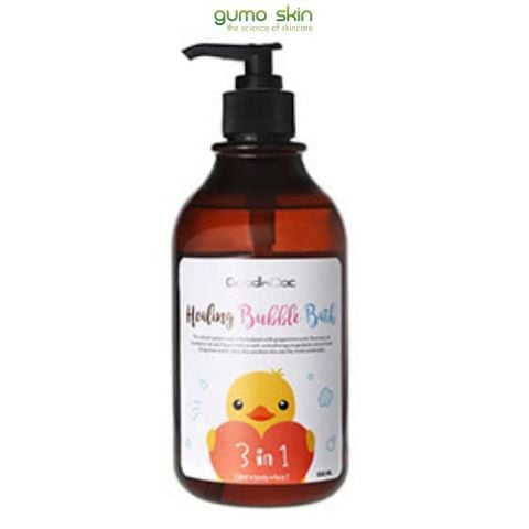 Dầu Gội Và Sữa Tắm Hỗ Trợ Giấc Ngủ Ngon Cho Bé Goodndoc Healing Bubble Bath 500ml