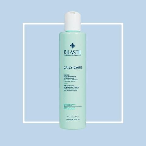 Nước Hoa Hồng Toner Cân Bằng Dịu Nhẹ Cho Da Dầu Mụn Rilastil Daily Care Rebalancing Astringent Toner 250Ml
