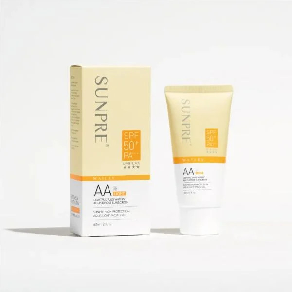 Kem Chống Nắng Monafrema SUNPRE High Protection Aqua Light Facial Gel 60Ml