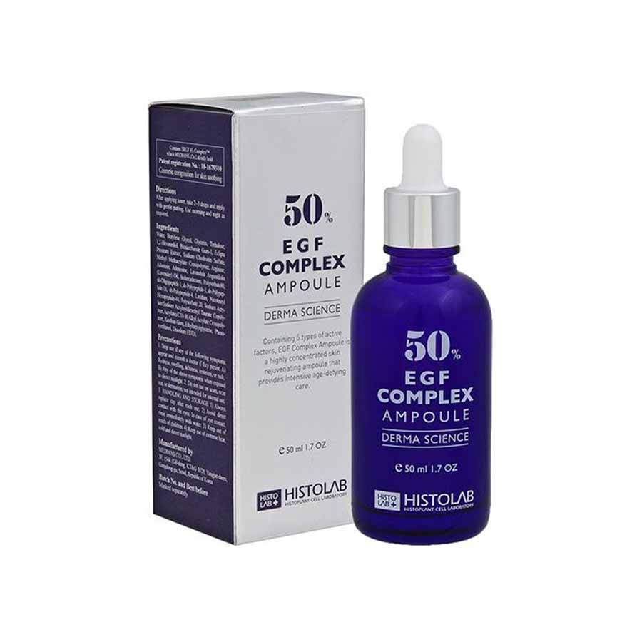 Tinh Chất Cấp Ẩm, Phục Hồi Da Thương Tổn Histolab 62% Hyaluron Complex Ampoule Derma Science