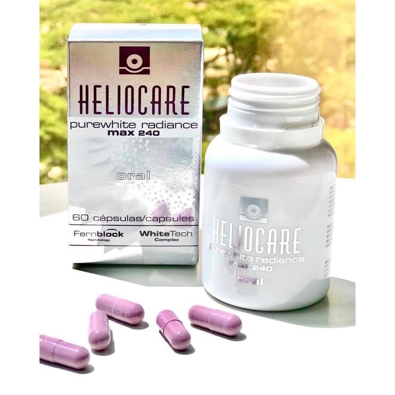 Heliocare Purewhite Radiance Max 240 Viên Uống Trắng Da Ngừa Lão Hóa