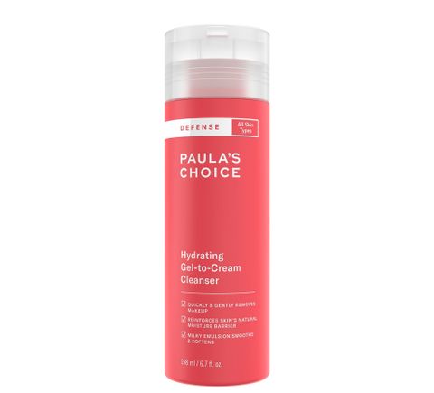 Sữa Rửa Mặt Diu Nhẹ Paula's Choice Defense Hydrating Gel-To-Cream Cleanser