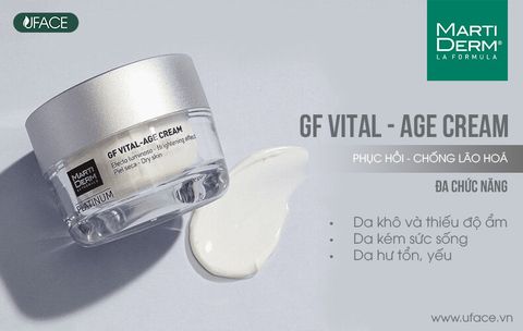 Kem Dưỡng Phục Hồi Chống Lão Hóa Đa Chức Năng - MartiDerm Platinum GF Vital Age Cream normal/mixed Skin (50ml)