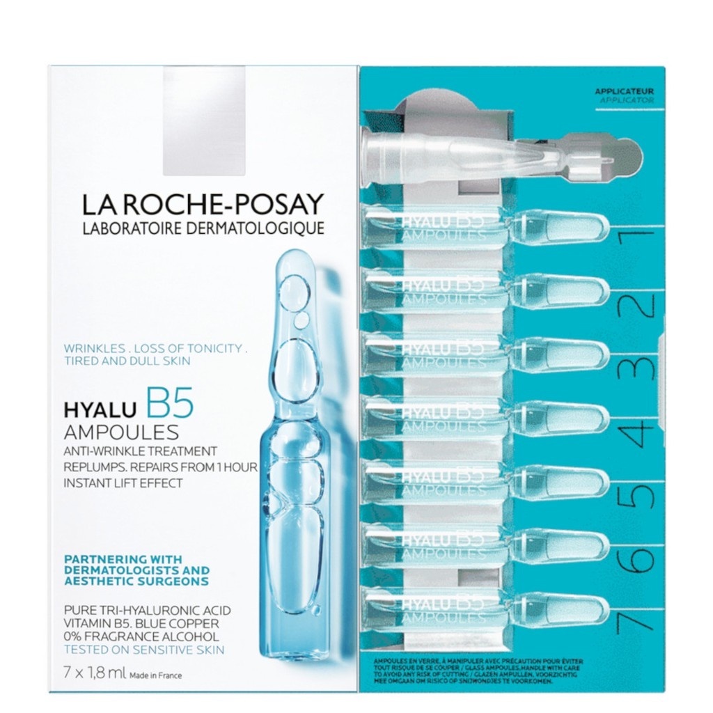 Tinh Chất Chuyên Biệt Giúp Dưỡng Ẩm Phục Hồi Da La Roche Posay Hyalu B5 Ampoules (7 ống x 1.8ml)