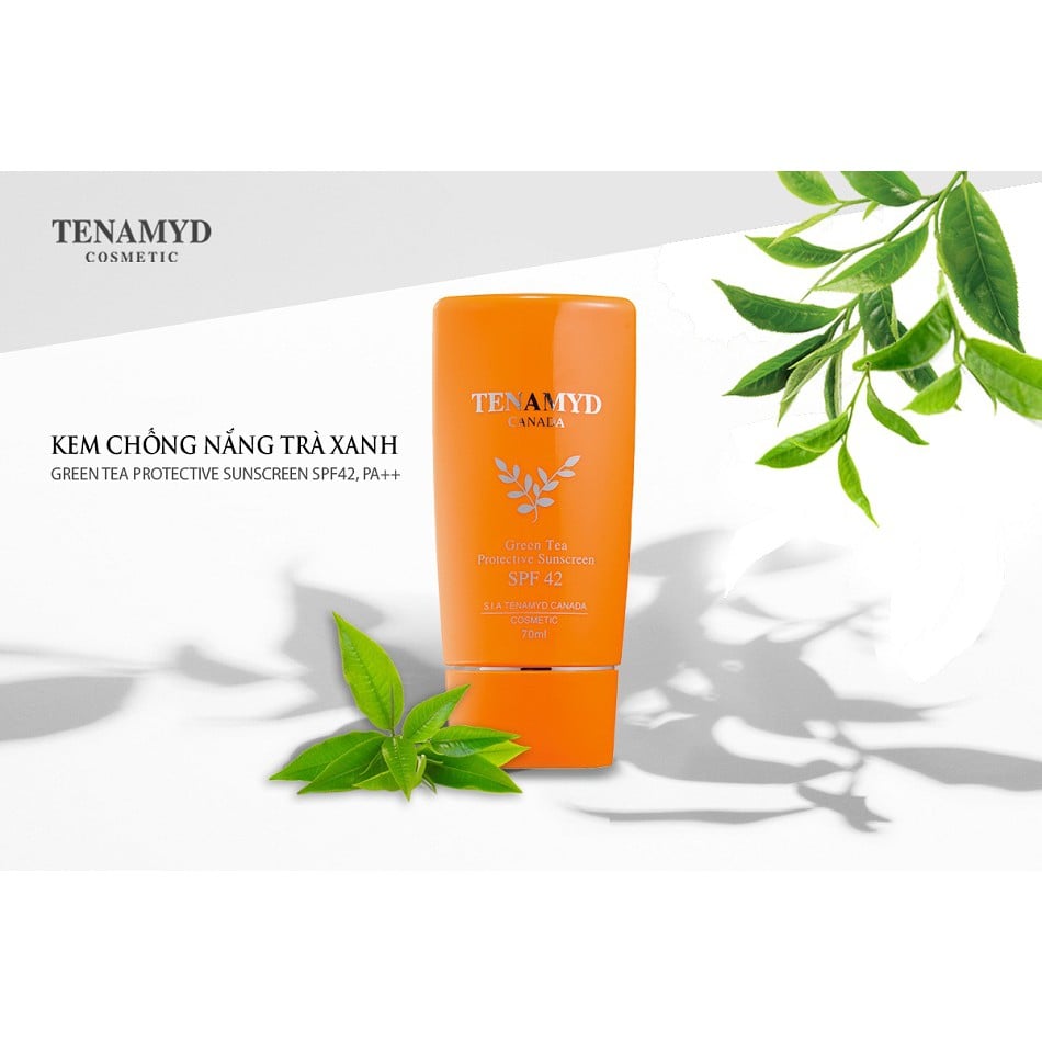 Kem Chống Nắng Trà Xanh TENAMYD SPF42/PA++ 70ml