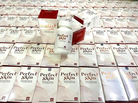 Viên Uống Trắng Da Aie Pharmaceuticals Perfect Skin Natural Skin Whitening & Anti Aging Formula Aie Pharmaceuticals