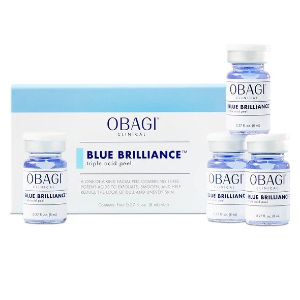 Bộ Peel Tái Cấu Trúc Nền Da Obagi Clinical Blue Brilliance Triple Acid Peel