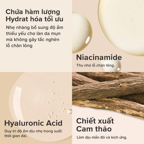 Kem dưỡng ẩm dành cho da mụn Paula's Choice CLEAR OIL FREE MOISTURIZER