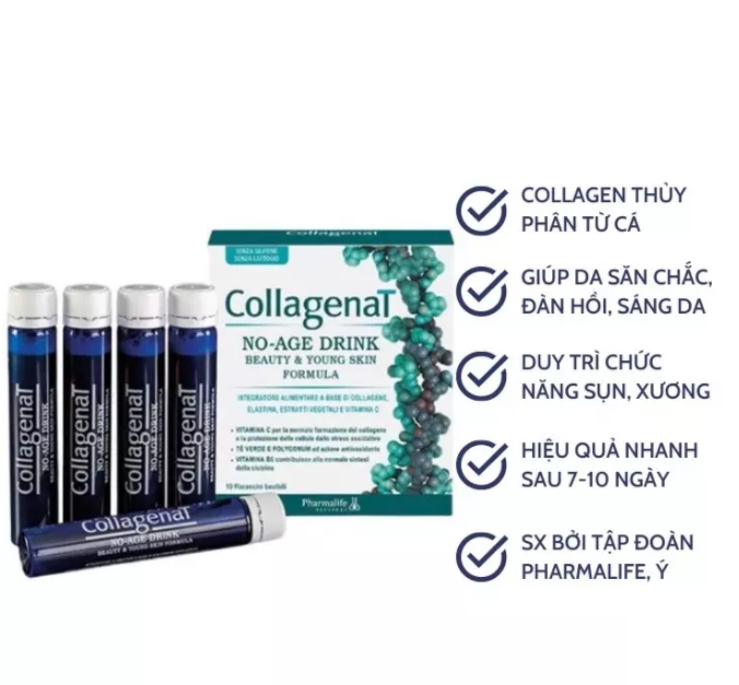 Thực phẩm bổ sung Collagen Trẻ Hóa Da CollagenaT Pharmalife