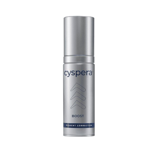 Bộ sản phẩm Cyspera™ Intensive, tiêu chuẩn Vàng trong điều chỉnh tăng sắc tố