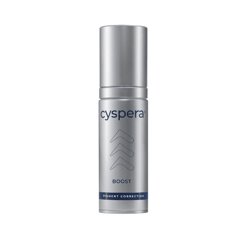 Bộ sản phẩm Cyspera™ Intensive, tiêu chuẩn Vàng trong điều chỉnh tăng sắc tố