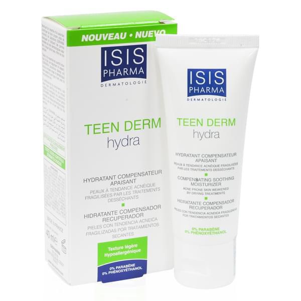 Kem Dưỡng Ẩm, Giảm Khô Da Isis Pharma Teen Derm Hydra