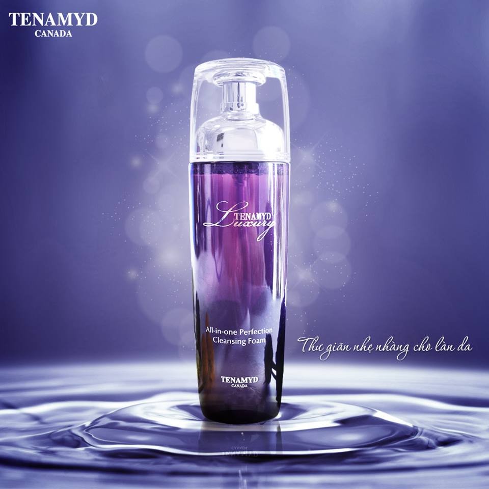 Sữa Rửa Mặt, Tẩy Trang Tenamyd Luxury All-In-One Perfection Cleansing Foam