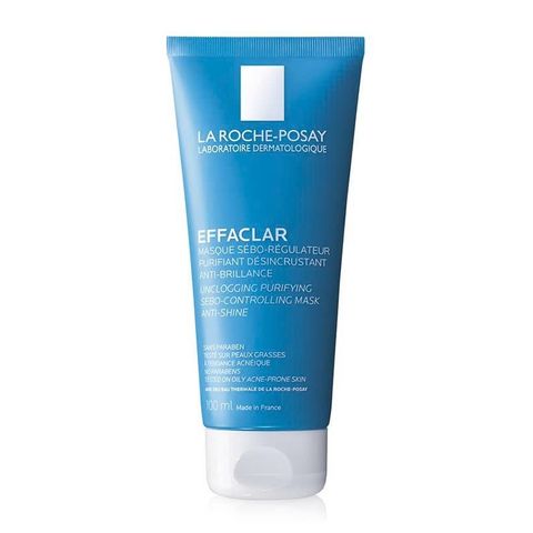 Mặt Nạ Bùn Làm Sạch Sâu, Giảm Mụn & Bóng Nhờn La Roche-Posay Effaclar Unclogging Purifying Sebo-Controlling Mask Anti-Shine