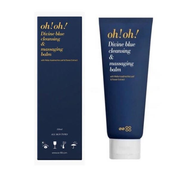 oh!oh! Divine Blue Cleansing & Massaging Balm  - Sáp Tẩy Trang Làm Sạch Sâu, Trẻ Hóa Da