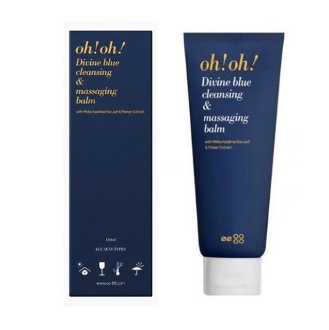 oh!oh! Divine Blue Cleansing & Massaging Balm  - Sáp Tẩy Trang Làm Sạch Sâu, Trẻ Hóa Da