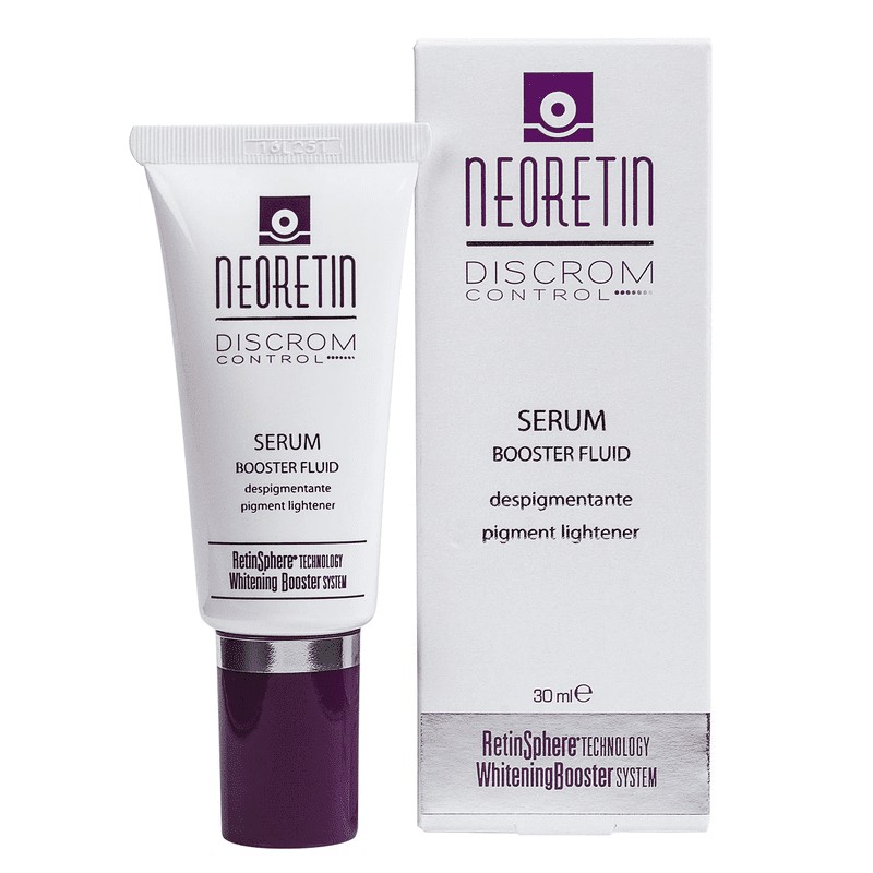 Neoretin Discrom Control Skin Whitening Serum Booster Fluid – Tinh chất giảm nám tàn nhang – 30ml