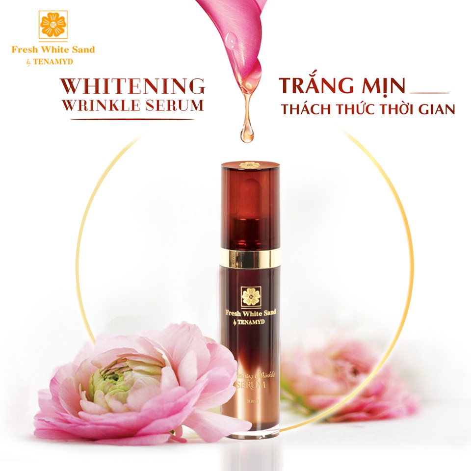 Tinh chất trắng da làm mờ vết nhăn Whitening Wrinkle Serum Tenamyd