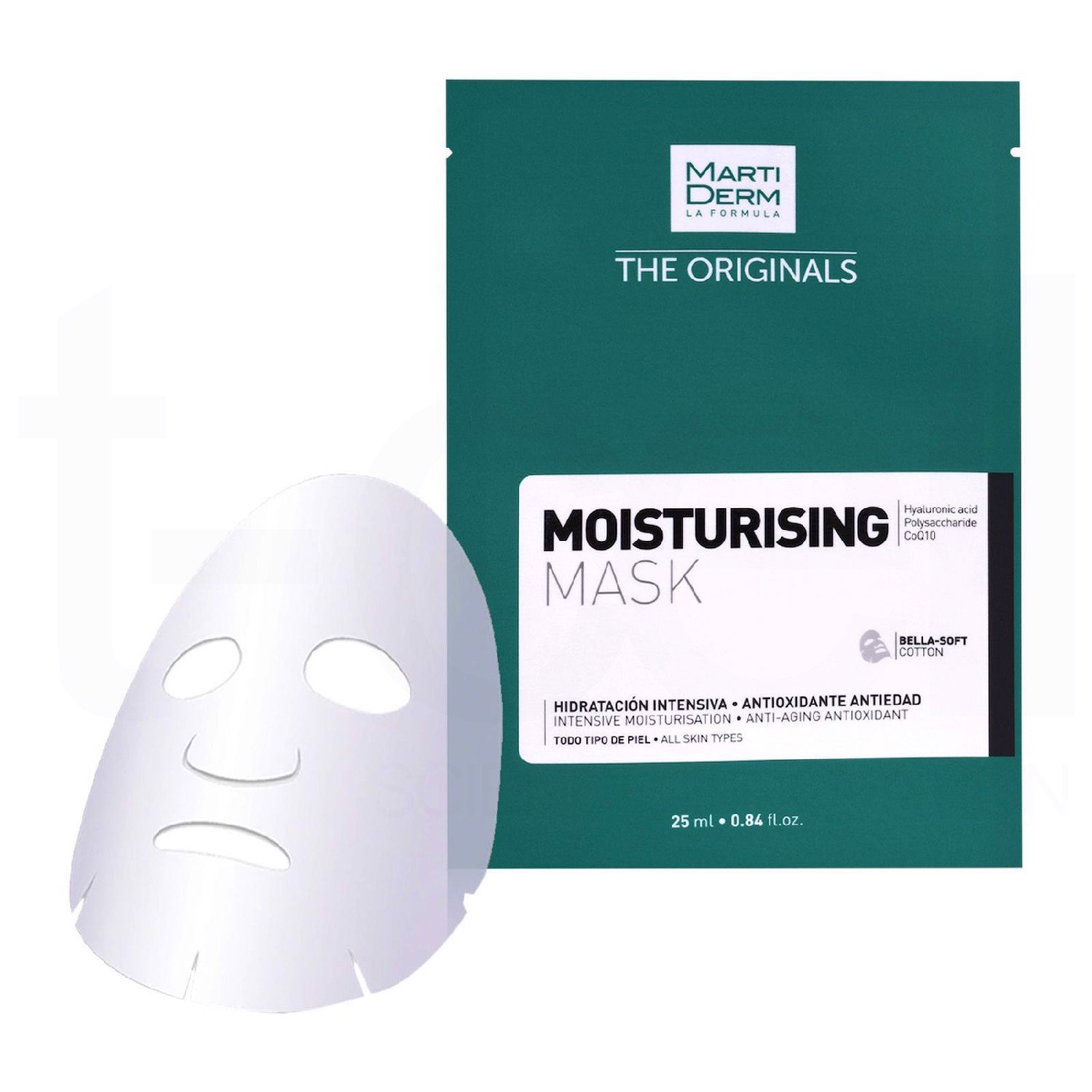 Mặt nạ dưỡng ẩm da MartiDerm The Originals Moisturising Mask (25ml x 10 miếng)