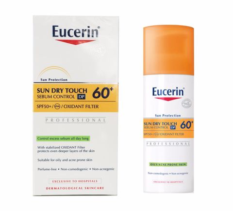 Kem Chống nắng Eucerin Sun Dry Touch Sebum Control DP 60+ 50ml