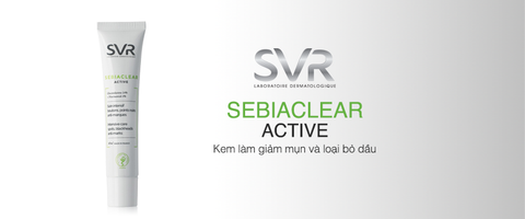 Kem Dưỡng Trị Mụn, Kiểm Soát Dầu SVR Sebiaclear Active 40ml