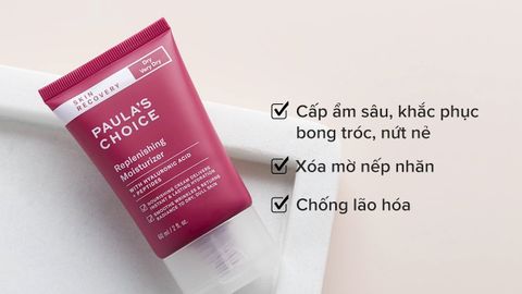 Kem Dưỡng Ẩm Phục Hồi Nhanh Chóng Cho Da Khô Paula's Choice Skin Recovery Replenishing Moisturizer
