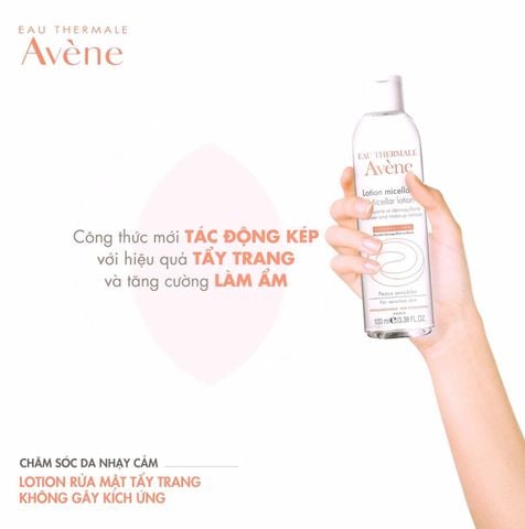 Nước Tẩy trang Avène Micellar Lotion Face and Eyes Remover 200ml