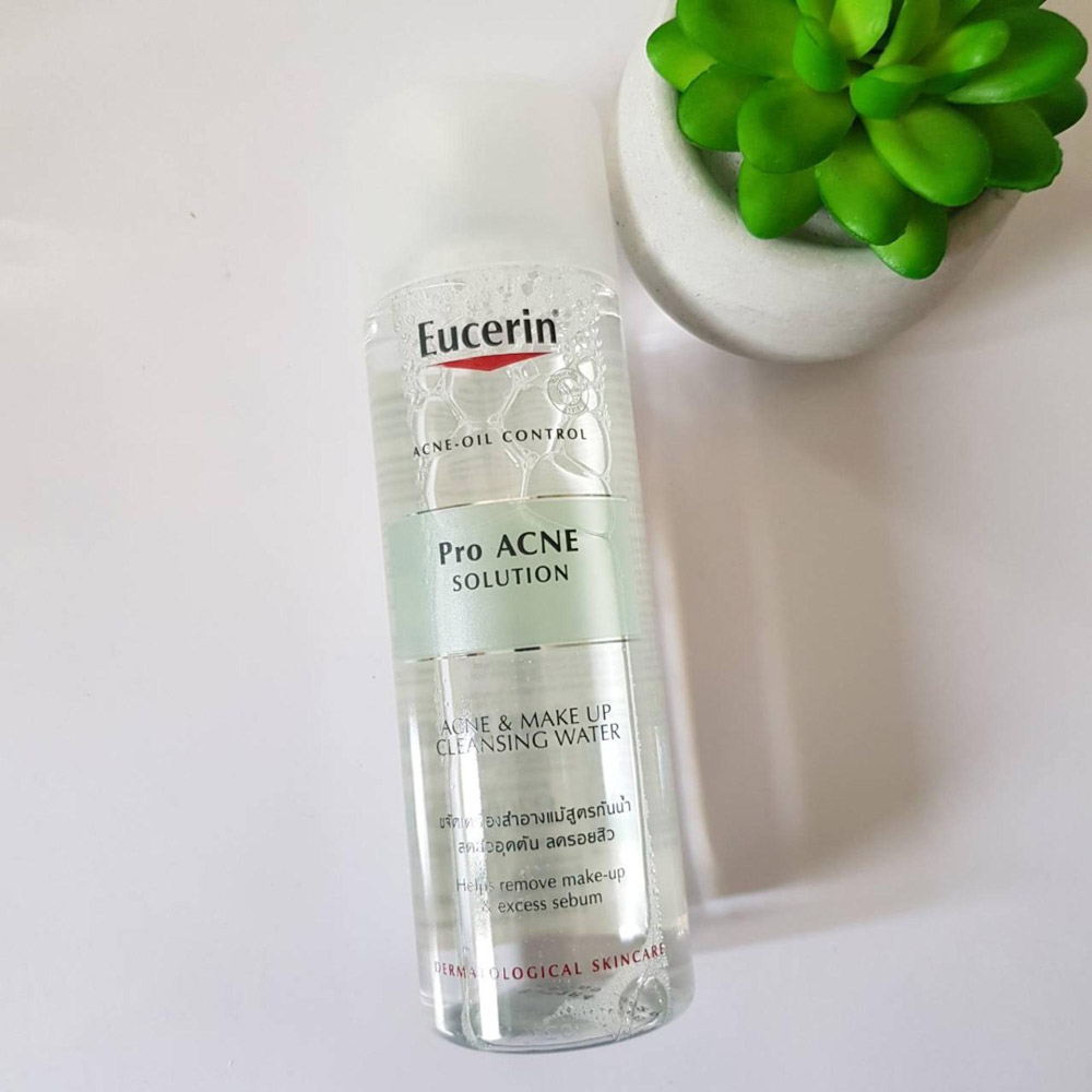 Nước Tẩy trang Eucerin ProAcne Acne & Make Up Cleansing Water 200ml