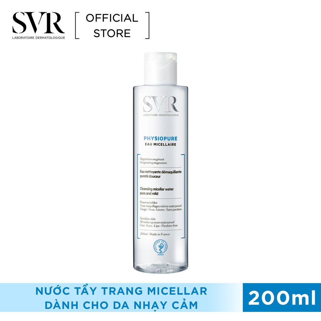 Nước Tẩy Trang Svr Physiopure Eau Micellaire