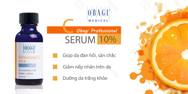 Serum Chống Oxy Hóa, Làm Sáng Đều Màu Da Obagi Professional C Serum 10% 30ml