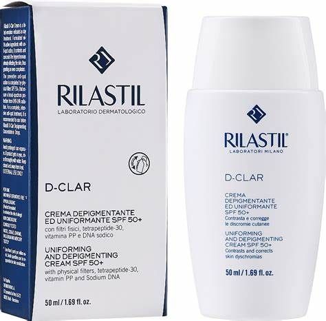 Kem Trị Nám Ban Ngày Rilastil D Clar Uniforming And Depigmenting Cream Spf 50+ 50Ml