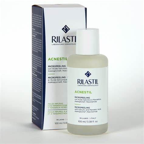 Dung dịch tẩy tế bào chết dành cho da mụn Rilastil Acnestil Micropeeling 100ml