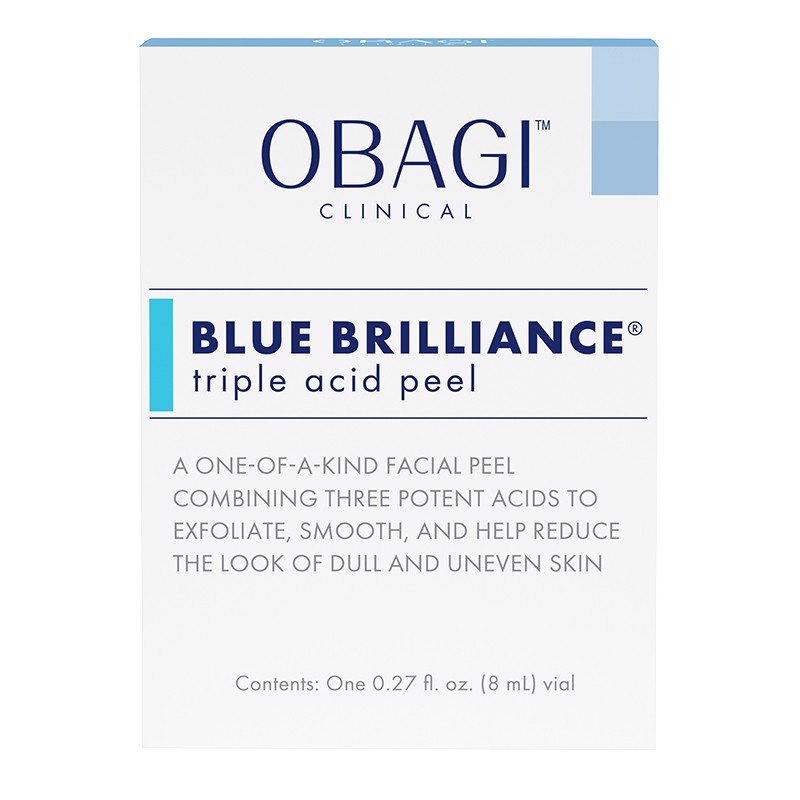 Bộ Peel Tái Cấu Trúc Nền Da Obagi Clinical Blue Brilliance Triple Acid Peel