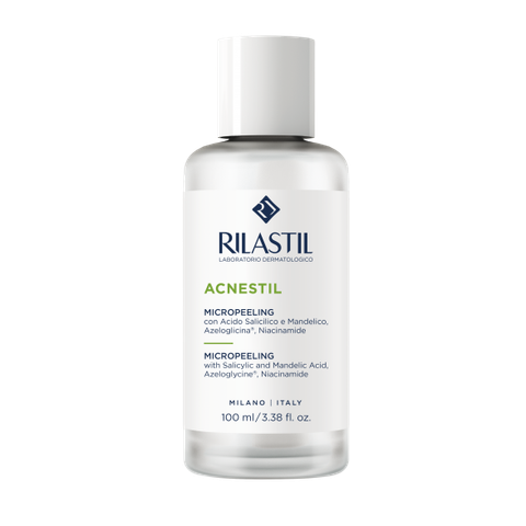Dung dịch tẩy tế bào chết dành cho da mụn Rilastil Acnestil Micropeeling 100ml