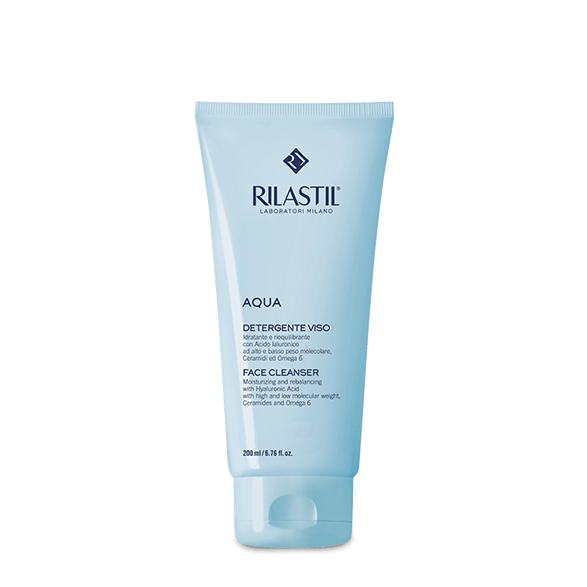 Sữa Rửa Mặt Dưỡng Ẩm Rilastil Aqua Face Cleanser