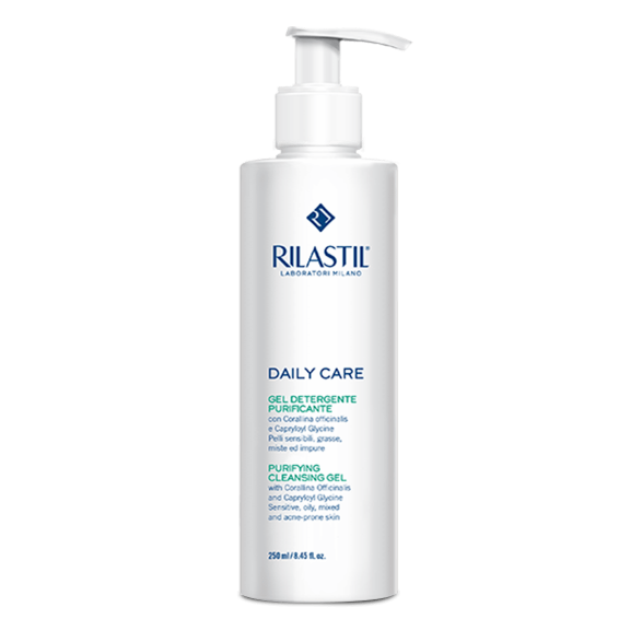 Gel Rửa Mặt Dành Cho Da Dầu Rilastil Daily Care Cleansing And Purifying Gel