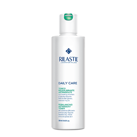Nước Cân Bằng Dành Cho Da Dầu Rilastil Daily Care Rebalancing And Astringent Toner