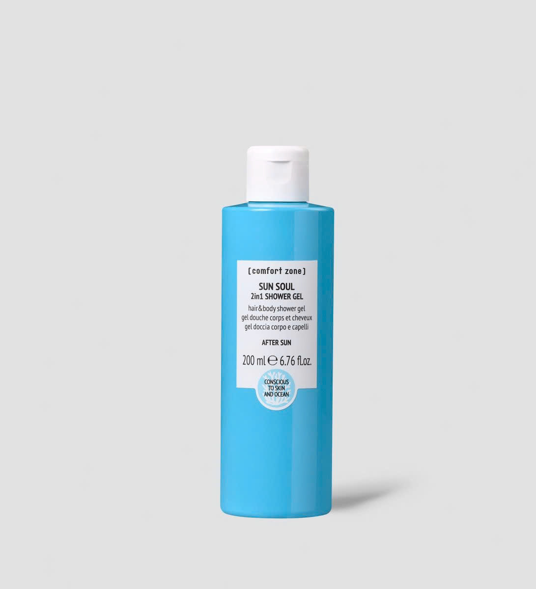 SUN SOUL 2in1 SHOWER GEL - Sữa tắm và dầu gội 2 trong 1