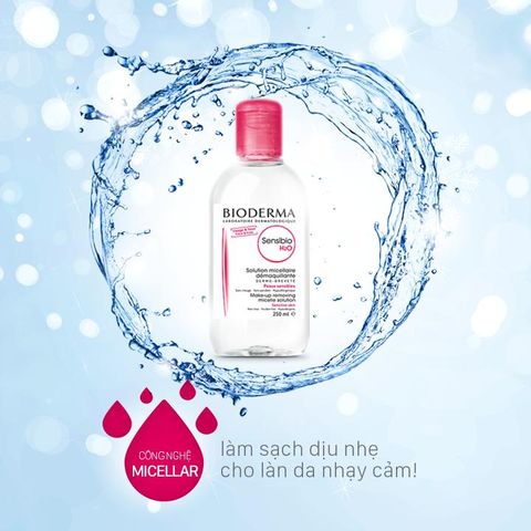 Nước Tẩy Trang Bioderma Sensibio H2O Dành Cho Da Nhạy Cảm