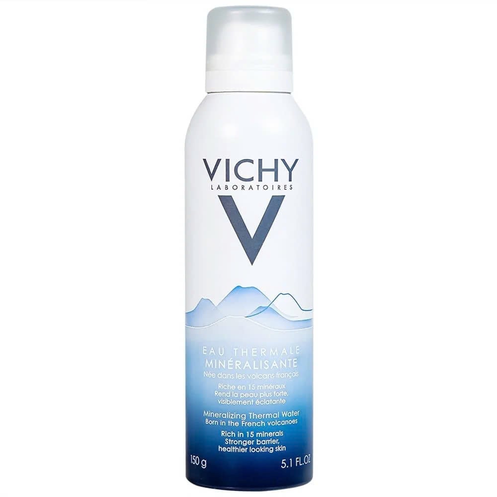 Nước xịt khoáng dưỡng da Vichy Eau Thermale Mineralizing Thermal Water cấp ẩm, dịu da và cân bằng độ pH