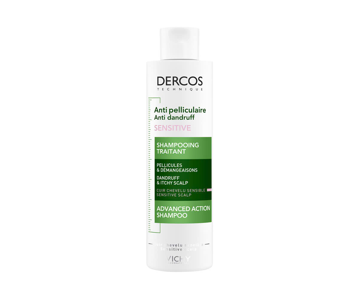 Dầu Gội Giảm Gàu Cho Da Đầu Nhạy Cảm Vichy Dercos Anti-Dandruff - Sensitive Scalp Shampoo
