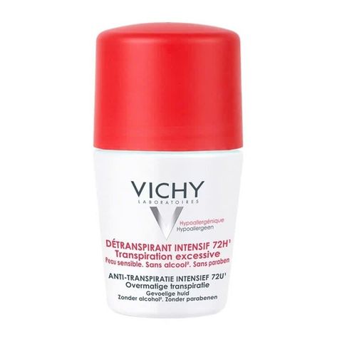 Vichy Lăn Khử Mùi Detranspirant Intensif 72h Transpiration Excessive