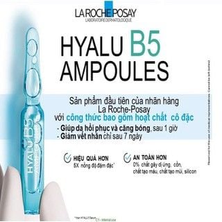 Tinh Chất Chuyên Biệt Giúp Dưỡng Ẩm Phục Hồi Da La Roche Posay Hyalu B5 Ampoules (7 ống x 1.8ml)