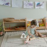  COMBO Montessori Shelf and Bookshelf 