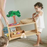  COMBO Montessori Shelf and Bookshelf 